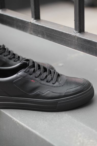 Класичні чорні кеди Ікос – універсальний вибір для будь-якого стилю 43 розмір | Зображення 6