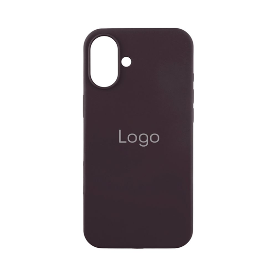 Чохол Silicone Case Full Size (AA) для iPhone 16 Plus Колір Сливовий