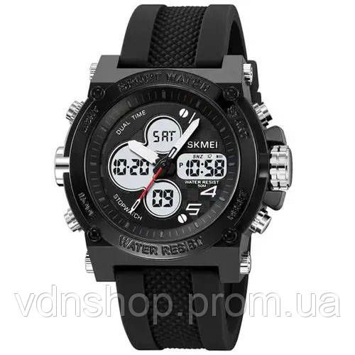 Водонепроницаемые мужские часы SKMEI, Мужские часы с официальной гарантией для военных и отдыха NC-52 | Зображення 1