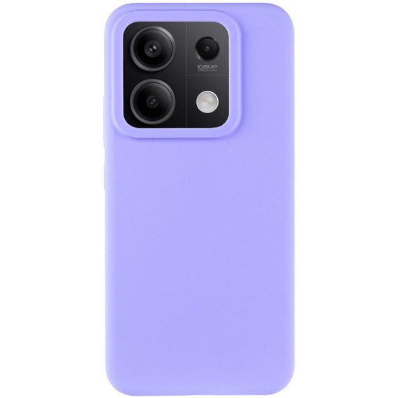 Чехол Silicone Cover Lakshmi (AAA) для Xiaomi Redmi Note 13 5G Сиреневый / Dasheen | Зображення 1