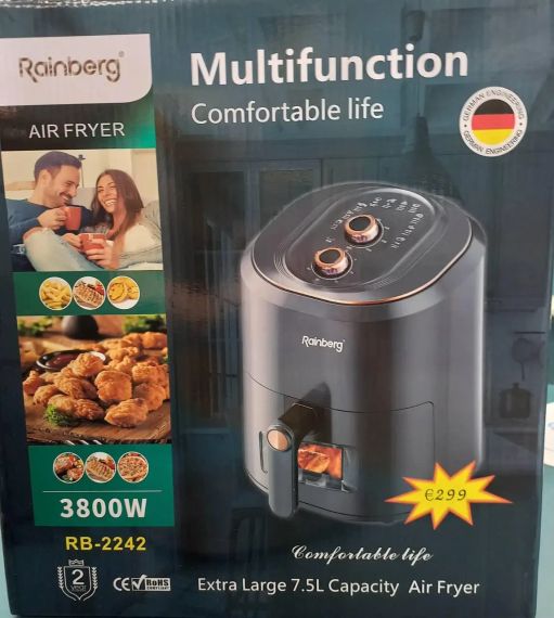 Фритюрница Rainberg RB-2242 6л 3800W | Зображення 2