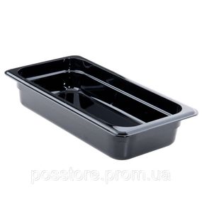 Гастроемкость GN 1/3-65 из чёрного поликарбоната, Cambro (32CW-110)