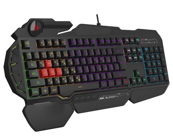 Клавіатура ігрова B310N Bloody, USB, чорна | Зображення 3