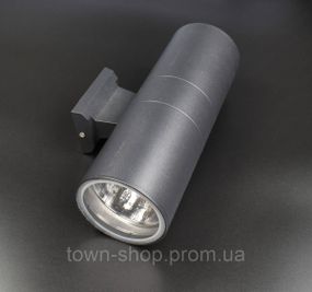 Фонарь уличный настенный 2215/2-bk Черный 30х17х11 см.