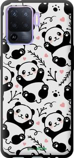 Чохол на Oppo Reno5 Lite Панди "4318b-2312-2448"