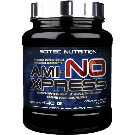 Амінокомплекс для спорту Scitec Nutrition Ami-NO Xpress 440 g /20 servings/ Peach Ice Tea