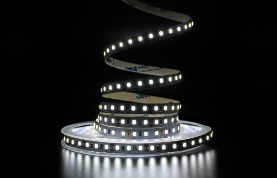 Світлодіодна LED стрічка PROLUM 12V 2835\120 IP20 Series "PRO" Білий (5500-6000К) | Зображення 1