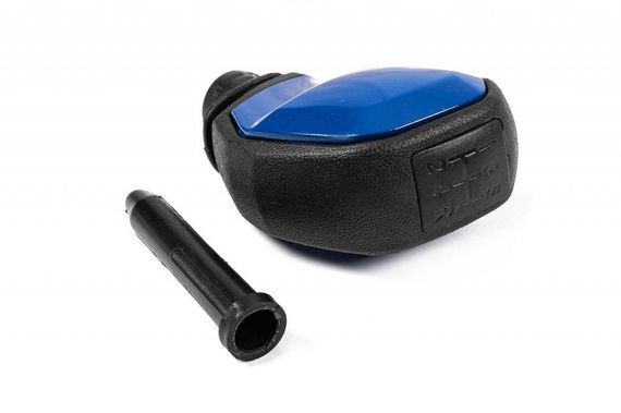 Ручка КПП 5-передач 9035M (чорна-2023синя) для Peugeot 308 2007-2013 рр | Зображення 3