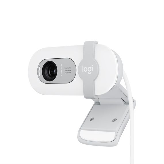 Веб-камера Logitech BRIO 100 FHD OFF-WHITE (960-001617)