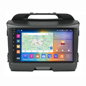 Штатна магнітола 9" Lesko для Kia Sportage III 2010-2014 4/64Gb CarPlay 4G Wi-Fi GPS Prime IPS 8 ядер Киа