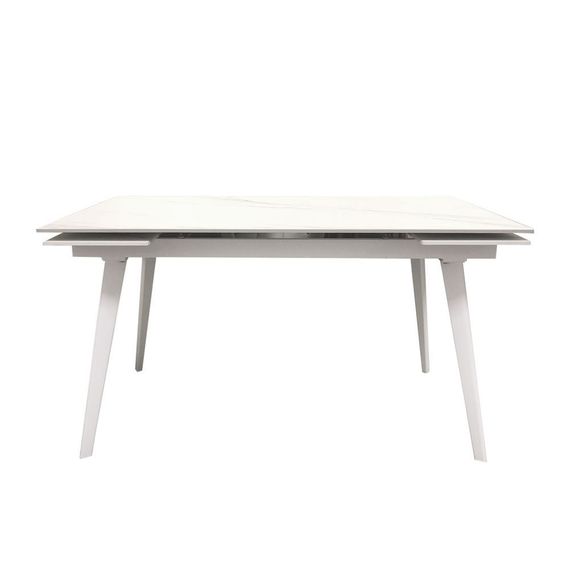 Стол раскладной Concepto HUGO CARRARA WHITE КЕРАМИКА 140-200 см | Зображення 2