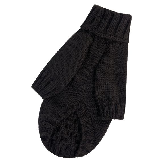 Светр в'язаний Косичка шоколад Y-367 | Зображення 1