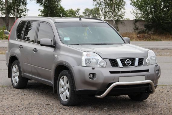 Передній захист WT007 (нерж) для Nissan X-trail T31 2007-2014рр | Зображення 2