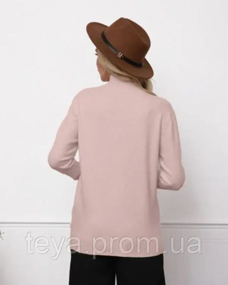 Свитер цвет светло-розовый размеры S, M, L, XL FI_008575 | Зображення 2