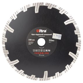 Круг відрізний алмазний Ultra Глибокий різ Ø230×22.2 мм (1918862)
