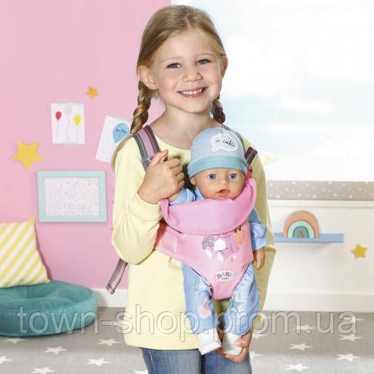 Рюкзак-кенгуру для куклы Baby Born - Рядом с мамой | Зображення 6