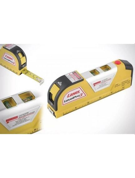 Лазерний рівень Easy Fix Laser Level Pro PRO 3 із вбудованою рулеткою (Art №3520) | Зображення 5