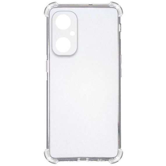 TPU чохол GETMAN Ease logo посилені кути Full Camera для OnePlus Nord CE 3 Lite Безбарвний (прозорий) | Зображення 3