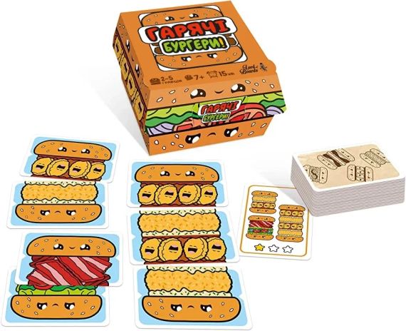 Настольная игра Горячие Бургеры (Burger ASAP!) укр. | Зображення 1