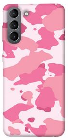 Чохол IBANAN Рожевий камуфляж 2 для Samsung Galaxy S21, Рожевий