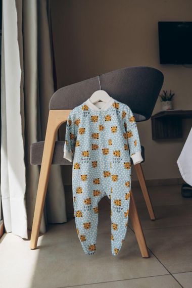 Чоловічки стрейч кулір принт Лео від 1 до 18 місяців | Зображення 1