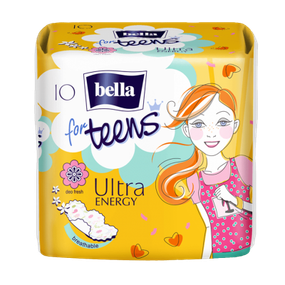 Гігієнічні прокладки Bella for Teens: Ultra Energy 10 шт (5900516302405)