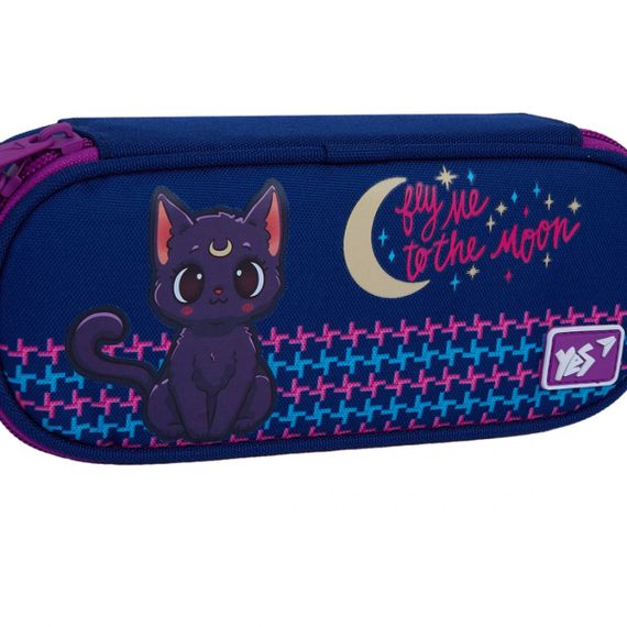 Пенал м'який YES Cat with the Moon PH-30 533696 5х9х22 см | Зображення 2