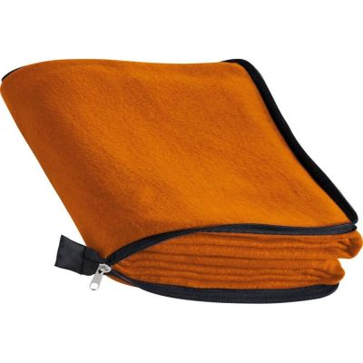 Плед Easy Gifts Radcliff 2 в 1 флис 180 x 120 см Оранжевый (277510)