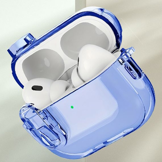 Футляр TPU Colorful для наушников Airpods 4 Blue | Зображення 3