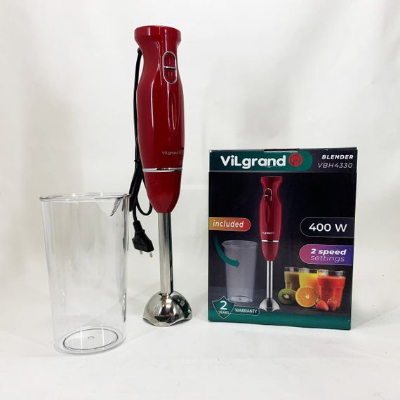 Блендер ViLgrand VBH4330. Колір: червоний | Зображення 9