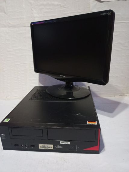 Комплект ПК: Fujitsu Esprimo E420 E85+ SFF / Intel Core i3-4160 (2 (4) ядра по 3.6 GHz) / 8 GB DDR3 / 500 GB HDD / Intel HD Graphics 4400 + Монітор ViewSonic VA1931wa / 19" (1366x768) TN / 1x VGA / VESA 100x100 б/в | Зображення 8