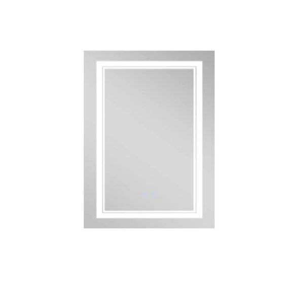 Дзеркало Qtap Cardinal 600х800 з LED-підсвічуванням Touch, з антизапотіванням, з димером, рег. темп. кольору (3000-6500K) | Зображення 3