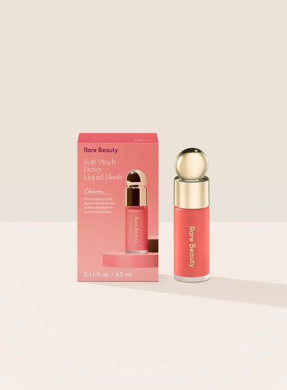 Жидкие румяна Rare Beauty Soft Pinch Dewy Liquid Blush Mini - Charm (3.2 ml) | Зображення 1