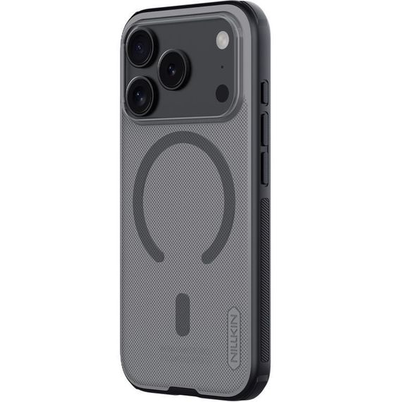 Чохол Nillkin Matte Magnetic Pro для Apple iPhone 17 Pro (6.3") Transparent black | Зображення 1
