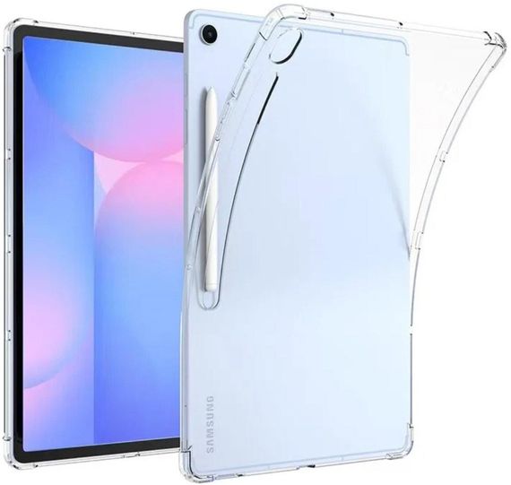 Силиконовый чехол бампер Primolux Silicone для планшета Samsung Galaxy Tab S10 Lite 10.9" - Clear