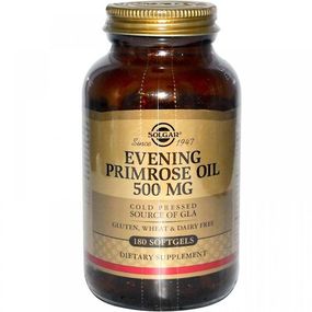 Масло вечерней примулы Solgar Evening Primrose Oil 500 mg 180 Softgels