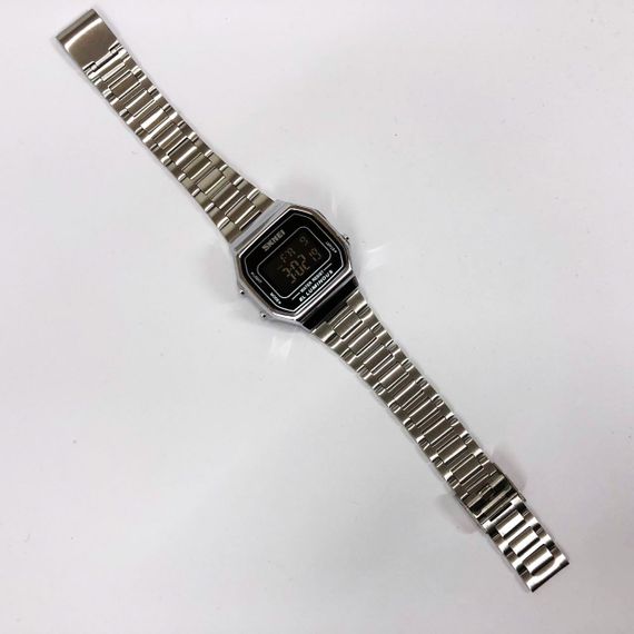 Годинник квадратний Ретро SKMEI 1647SI, Годинник retro vintage, Чоловічі наручні годинники vintage new ZW-52