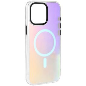 Чохол TPU Lunar Glow (MagFit) для Apple iPhone 15 Pro (6.1") Titanium Black