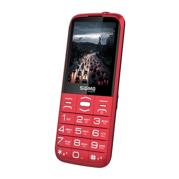 Мобільний телефон Sigma Comfort 50 Grace Type-C Red (4827798121825) | Зображення 3