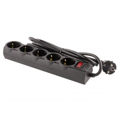 Сетевой фильтр питания LogicPower LP-X5 PREMIUM, 3m black (9584) (9584) | Зображення 3