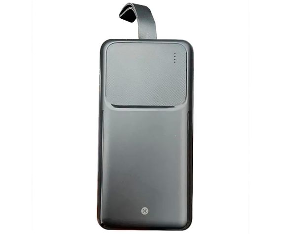 Зовнішній портативний акумулятор Power Bank DEXIM DCA0051 30000mAh чорний (DCA0051_1560)