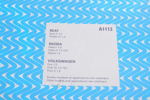 Фільтр повітряний Skoda Fabia Roomster VW Polo 1.2 1.4i 99-14 A1113 | Зображення 6