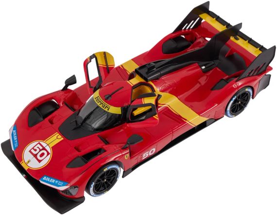 Машинка Rastar Ferrari 499P 1:14 Червоний | Зображення 1