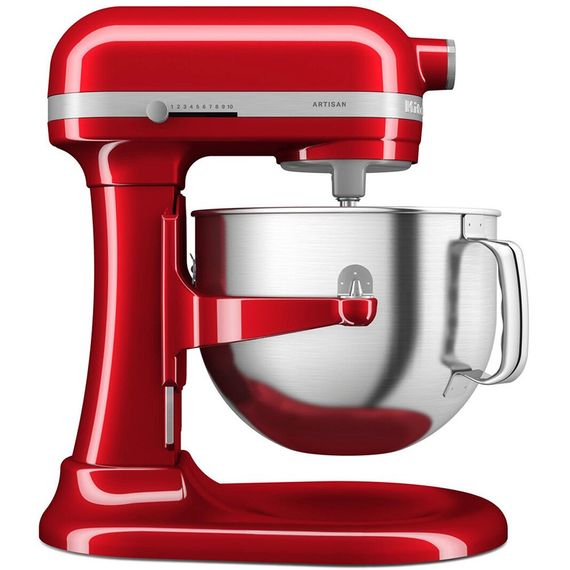 Планетарний міксер KitchenAid Artisan 5KSM70JPXEER, 6,6 л, червоний