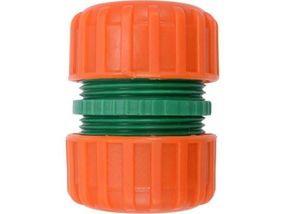 Муфта сполучна 2-х водяних шлангив 3/4" FLO пластикова VR-89008