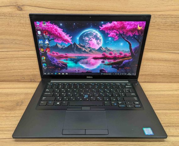 Ультрабук Б-клас Dell Latitude 7480 / 14" (1920x1080) IPS Touch / Intel Core i5-7300U (2 (4) ядра по 2.6 - 3.5 GHz) / 8 GB DDR4 / 256 GB SSD / Intel HD Graphics 620 / WebCam / HDMI / Windows 10 б/в | Зображення 1