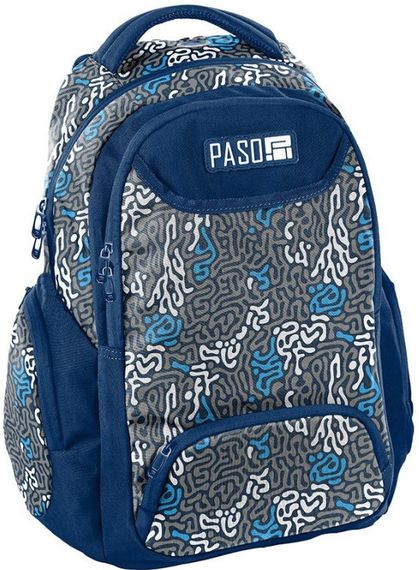 Рюкзак міський Paso з тканини на 22л