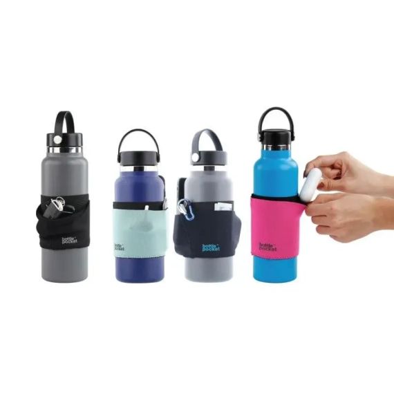 Чехол для спортивной бутылки, карман под телефон и ключи | Зображення 2