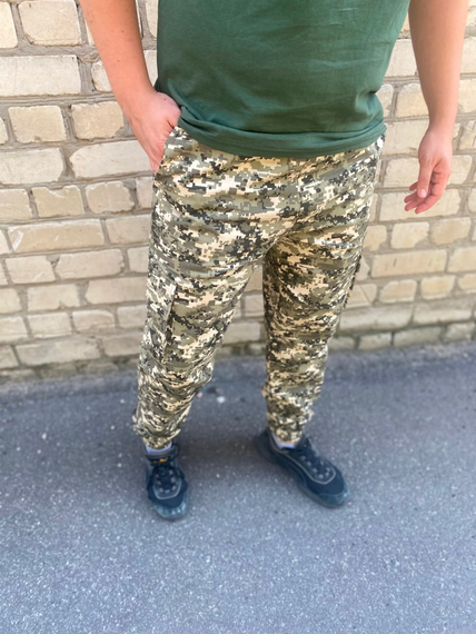 Штаны карго пиксель камуфляж L | Зображення 3