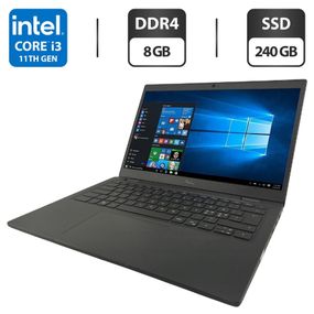 Ультрабук Dell Latitude 3420 / 14" (1920x1080) IPS / Intel Core i3-1115G4 (2 (4) ядра по 4.1 GHz) / 8 GB DDR4 / 240 GB SSD / Intel UHD Graphics / WebCam б/у